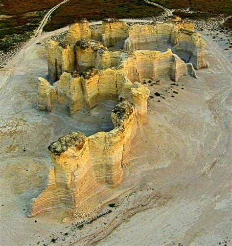 Monument Rocks in Western Kansas