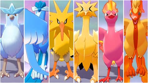 Legendary Bird Pokemon