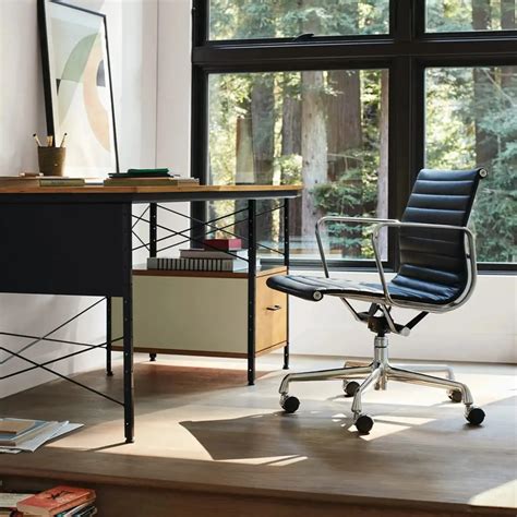 Buy Eames Aluminum Group Office Chair | Top Grain Leather at Best Prices