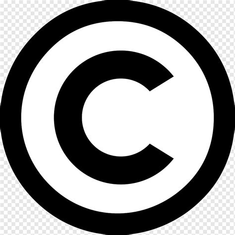 Copyright-Symbol Alle Rechte vorbehalten Logo, Copyright, Bereich, Schwarz und weiß, Kreis png ...