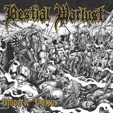 BESTIAL WARLUST blood & valour, CD + BONUS for sale on osmoseproductions.com