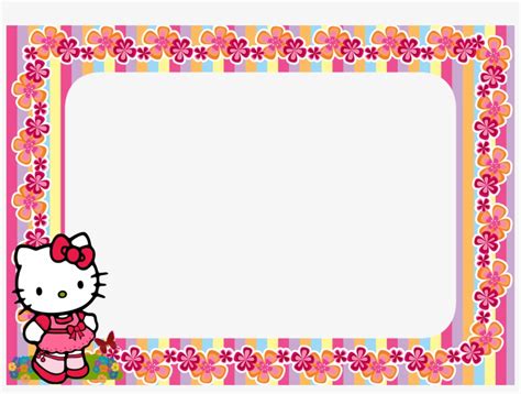 Hello Kitty Frame Png - Hello Kitty Transparent PNG - 1600x1132 - Free ...