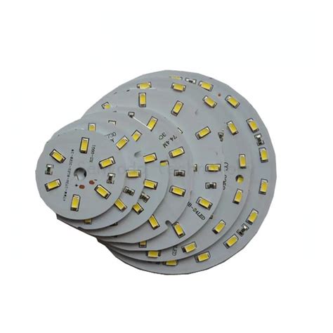 10X Factory supply 12V input round type aluminum PCB with 5630SMD LED light board 3W/5W/7W/9W ...