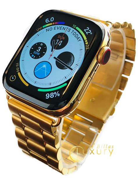 24k gold plated apple watch series 7