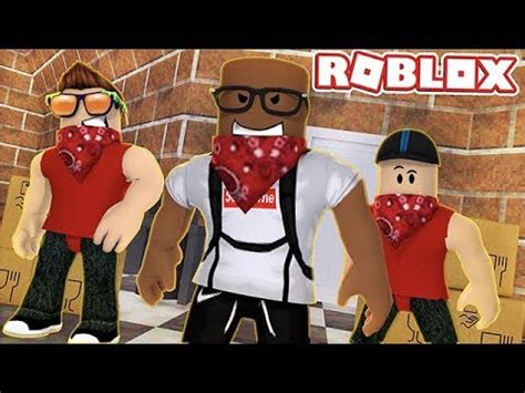 JOINING A GANG IN ROBLOX - YouTube