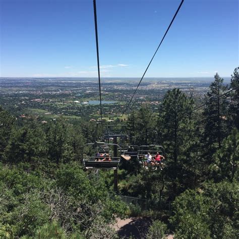 Cheyenne Mountain Zoo Sky Ride - Ski Chairlift