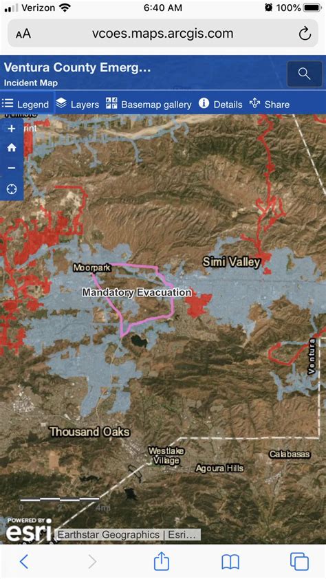 Simi Valley Fire Map Metro Map - Map