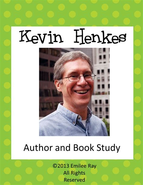 Kevin Henkes Author and Book Study $CHEAP | Author studies, Book study, Henkes