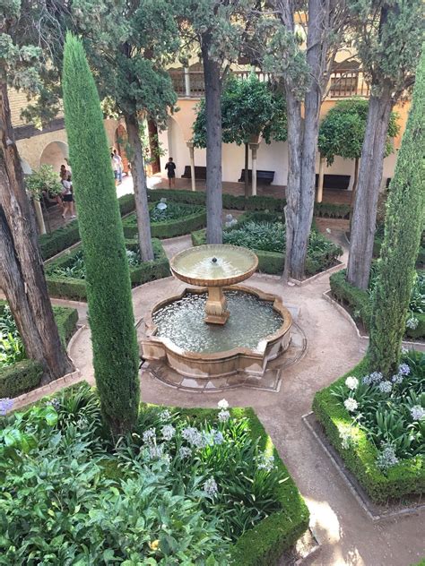 The stunning Alhambra - gardens in Andalusia, Spain. #spain #travel #andalusia #alhambra ...