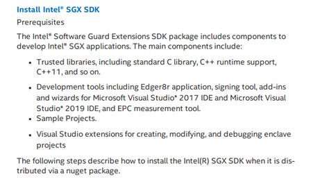 How to install SGX SDK on Windows 11 - Intel Community