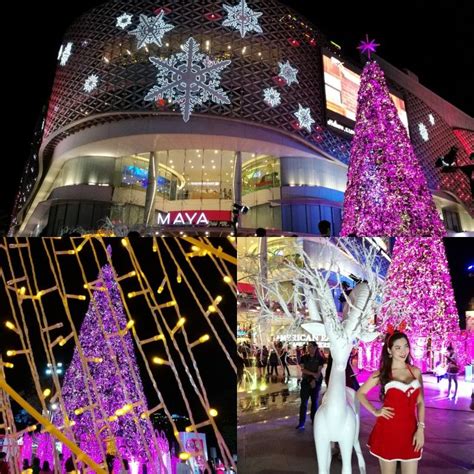 Christmas party at Maya Mall in Chiang Mai is beautiful and cozy! 😁 #christmas #christmasparty # ...