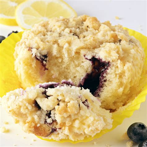 Individual Lemon Blueberry Crumb Cake | Sweet Street Desserts