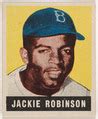 Leaf Gum, Co., Chicago, IL | Jackie Robinson, Brooklyn Dodgers, from Baseball's Greatest Stars ...