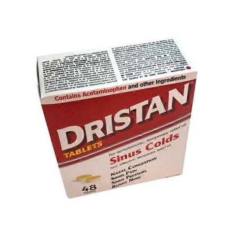 Dristan Sinus Colds Tablets (48 ct) Delivery or Pickup Near Me - Instacart