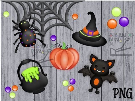 HALLOWEEN PNG Sublimation Designs Downloads Earring Designs Keychain ...