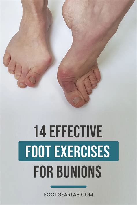 14 Effective Foot Exercises For Bunions - FootGearLab | Foot exercises, Bunion exercises, Bunion