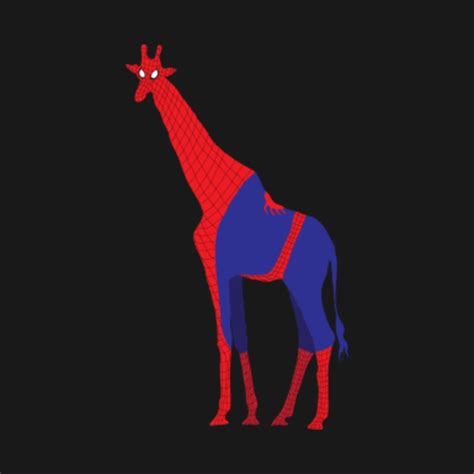 Spider-Giraffe - Spider Man - T-Shirt | TeePublic