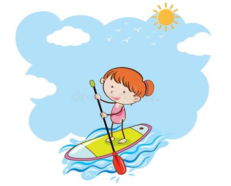 Stand Up Paddle Board Stock Illustrations – 1,111 Stand Up Paddle Board Stock Illustrations ...