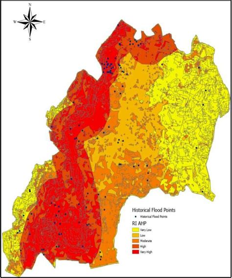 Validation of the final flood hazard map (IR'AHP) with historically... | Download Scientific Diagram