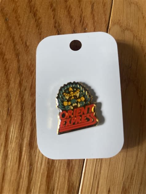 Worlds of Fun Amusement Park ORIENT EXPRESS Roller Coaster Pin Vintage for Sale - JustDisney