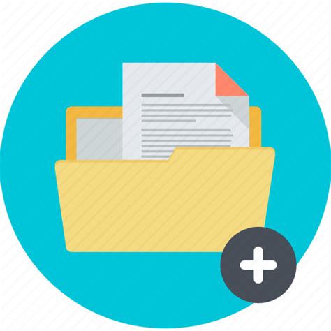 Business, folder, office, project, round icon - Download on Iconfinder