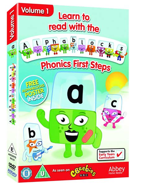 Win 1 of 15 Alphablocks - Phonics First Steps Volume 1 DVDs