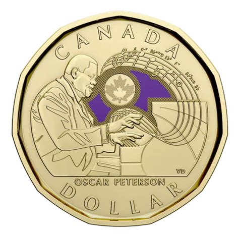 2022 Canada $1 Celebrating Oscar Peterson Loonie Original Mixed Coin Roll