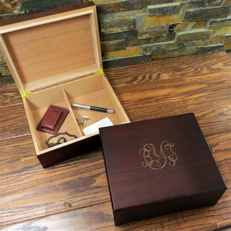 Personalized Mens Keepsake box Mans Gift Father's Gift