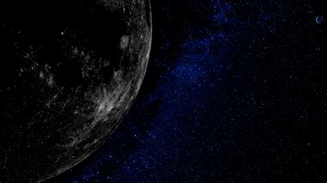 1366x768 Resolution Moon To Earth 4K Art 1366x768 Resolution Wallpaper - Wallpapers Den