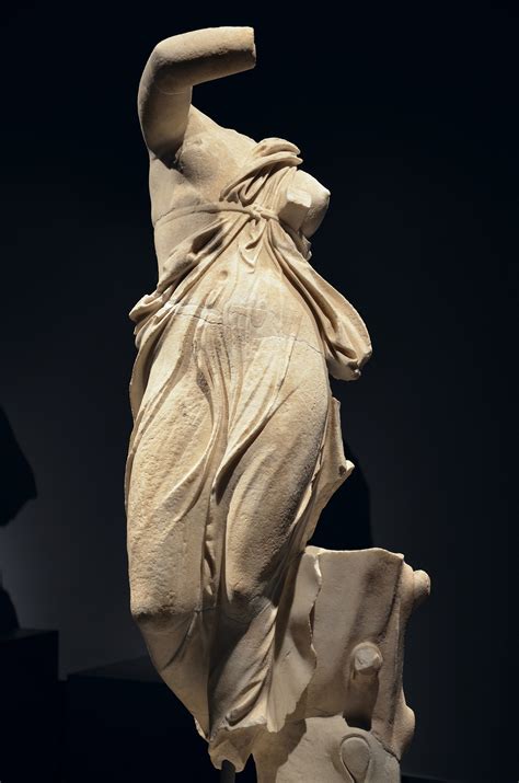 Art and sculptures from Hadrian’s Villa: Marble statue of a dancing ...