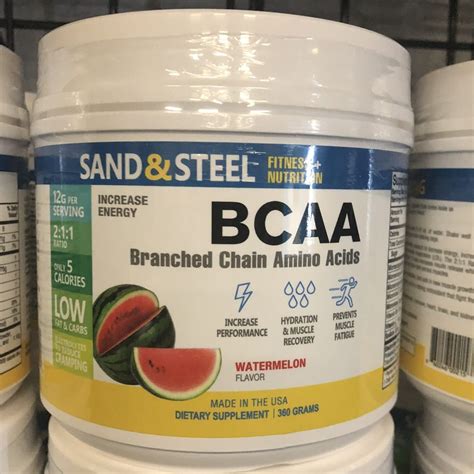 BCAA Branched Chain Amino Acids - Sand and Steel Fitness