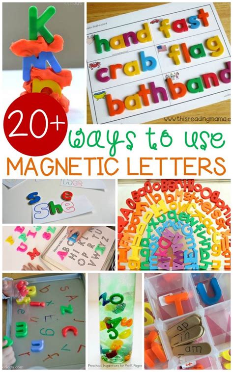 Out of the Box Magnetic Letter Activities Kids Will Love