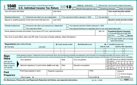 Income Tax Forms 2015 Printable Trinidad - Fillable Form 1040 - U.s. Individual Income Tax ...