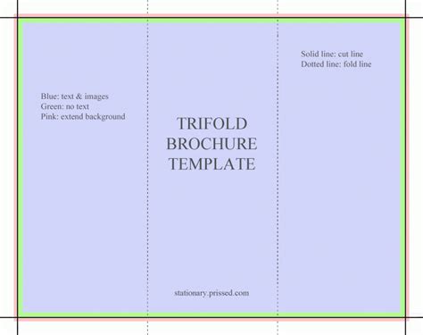 Tri fold brochure template word free - lasopatower