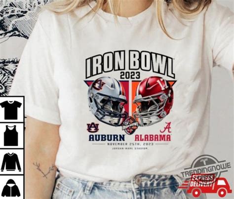 Iron Bowl 2023 Shirt Auburn Tigers Vs Alabama Crimson Tide 2023 Iron ...