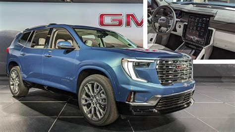 First Look: 2024 GMC Acadia Goes Big On Luxury And Offers Lifted AT4 ...