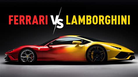 Ferrari VS. Lamborghini: The Battle for Supercar Supremacy - YouTube