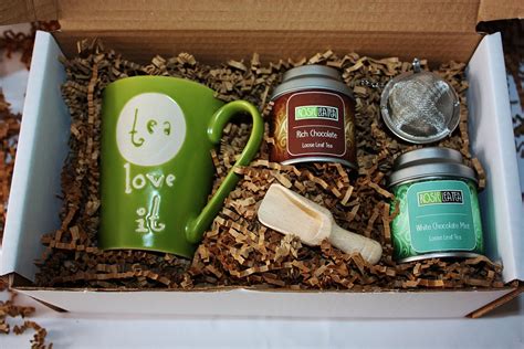 Green Mug Tea Gift Set Tea Gift Loose Leaf Tea