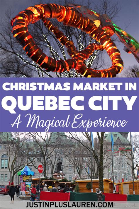 Quebec City Christmas Market: A Magical Experience