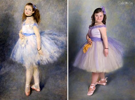 Children With Down Syndrome Recreate Famous Paintings To Prove That ...