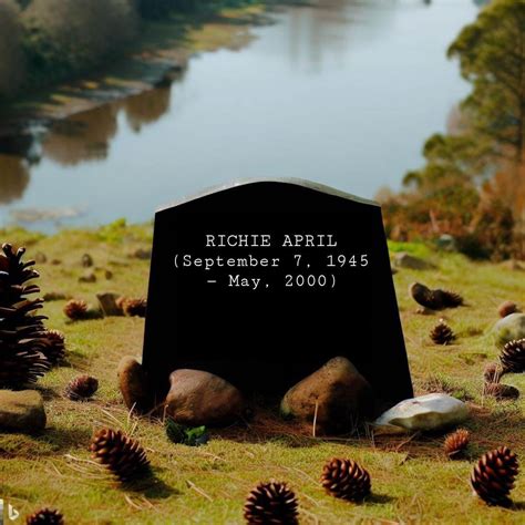 An AI-generated image of Richie April’s burial site : r/CirclejerkSopranos