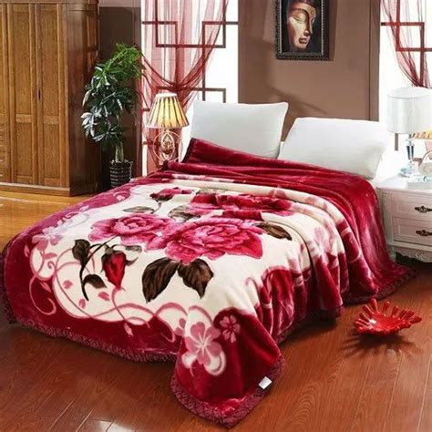 Multicolor Double 2 - Ply Mink Blankets, Heavy Weight Blanket at Rs 600/piece in Panipat