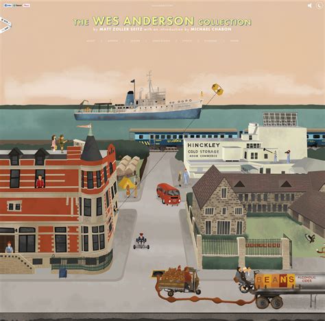 Awesome Web Design of the Week — The Wes Anderson Collection – UCreative.com