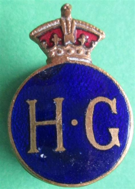 HOME GUARD LAPEL BADGE in Home Guard Badges