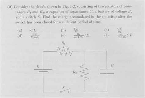 Final charge on capacitor for an RC circuit