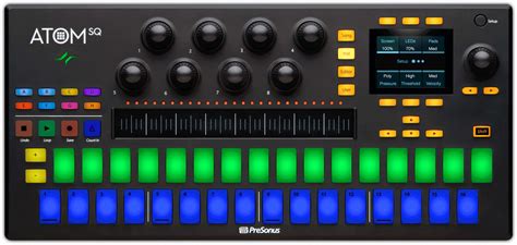 PreSonus ATOM SQ keyboard/pad controller lets you create virtually anywhere