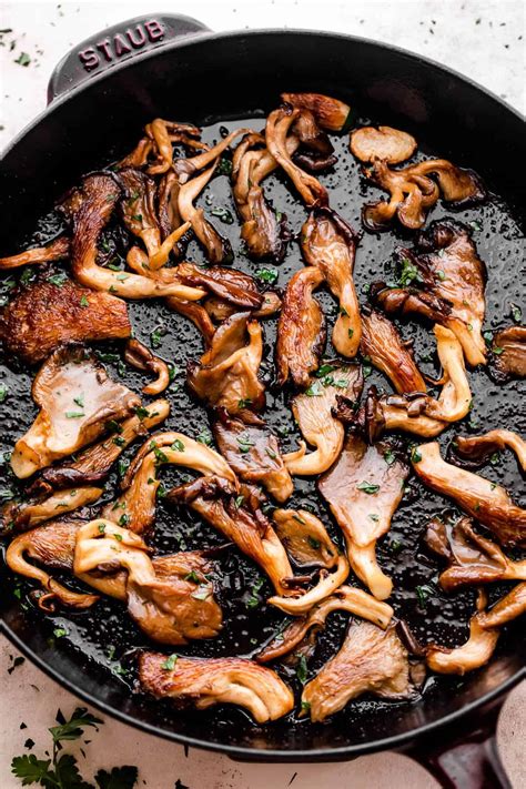 Pan-Fried Oyster Mushrooms | Diethood