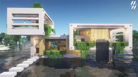 Minecraft Modern House on Water : r/Minecraftbuilds