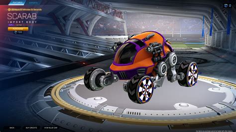 Purple Scarab in the item shop! : r/RocketLeague