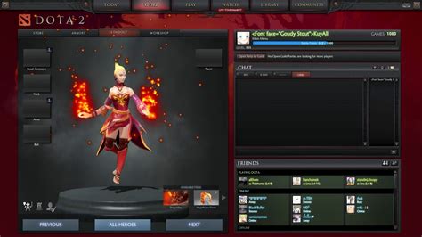 Dota 2 Mod : Lina Fiery Soul of the Slayer Arcana item - Dota 2 Modify